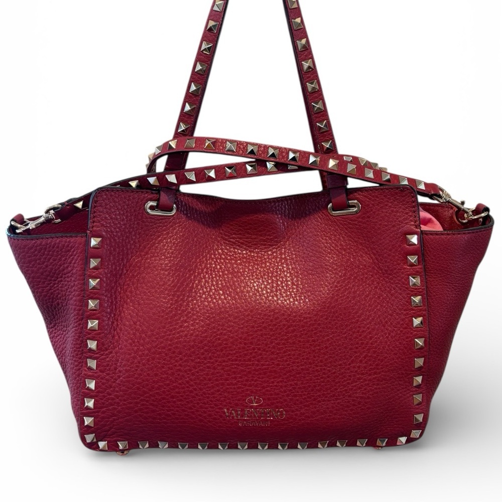 Valentino Garavani Rockstud Two Way – ORO Red Colorway – With Accessory Set - Picture 4 of 10